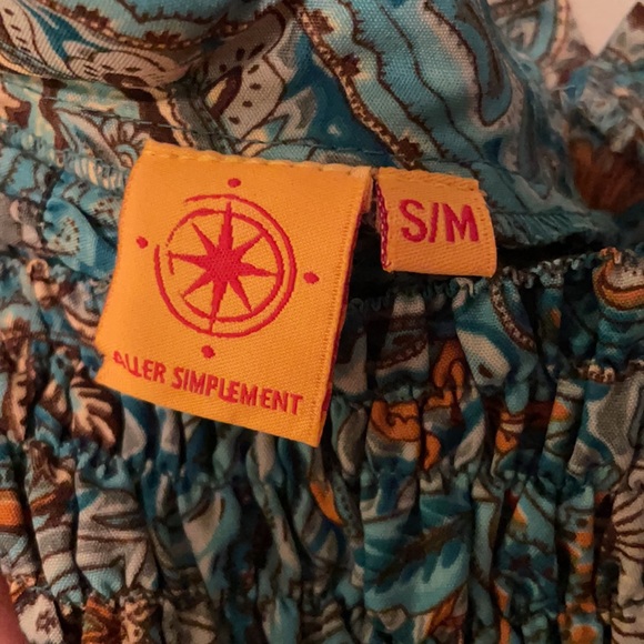 Aller Simplement Adjustable Strap Mini Dress Size S/M - Picture 4 of 6